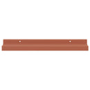 Væghylde Vægmonteret 4 pcs Rød 40 x 9 x 3 cm Konstrueret træ