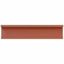Væghylde Vægmonteret 4 pcs Rød 40 x 9 x 3 cm Konstrueret træ