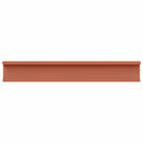 Væghylde Vægmonteret 4 pcs Rød 60 x 9 x 3 cm Konstrueret træ