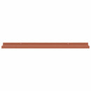 Væghylde Vægmonteret 4 pcs Rød 80 x 9 x 3 cm Konstrueret træ