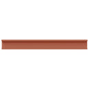 Væghylde Vægmonteret 4 pcs Rød 80 x 9 x 3 cm Konstrueret træ