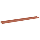 Væghylde Vægmonteret 4 pcs Rød 100 x 9 x 3 cm Konstrueret træ