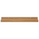 Væghylde Vægmonteret 4 stk. Brun 40 x 9 x 3 cm Konstrueret træ