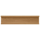 Væghylde Vægmonteret 4 stk. Brun 40 x 9 x 3 cm Konstrueret træ