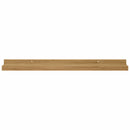 Væghylde Vægmonteret 4 stk. Brun 60 x 9 x 3 cm Konstrueret træ