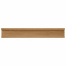 Væghylde Vægmonteret 4 stk. Brun 60 x 9 x 3 cm Konstrueret træ