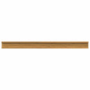 Væghylde Vægmonteret 2 pcs Beige 115 x 9 x 3 cm Konstrueret træ