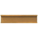Væghylde Vægmonteret 4 pcs Beige 40 x 9 x 3 cm Konstrueret træ
