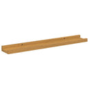 Væghylde Vægmonteret 4 pcs Beige 60 x 9 x 3 cm Konstrueret træ