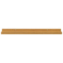 Væghylde Vægmonteret 4 pcs Beige 60 x 9 x 3 cm Konstrueret træ