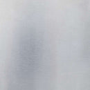 Haveport med lås Sølv 85 x 70 cm Rustfrit stål
