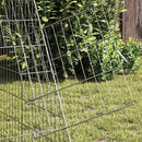 Kanin Bur Sølv 430 x 100 x 85 cm Galvaniseret stål
