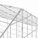 Kanin Bur Sølv 100 x 78 x 78 cm Galvaniseret stål