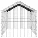Kanin Bur Sølv 200 x 78 x 78 cm Galvaniseret stål