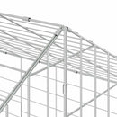Kanin Bur Sølv 400 x 78 x 78 cm Galvaniseret stål