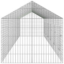 Kanin Bur Sølv 600 x 78 x 78 cm Galvaniseret stål