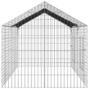 Kanin Bur Sølv 200 x 78 x 78 cm Galvaniseret stål