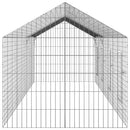 Kanin Bur Sølv 400 x 78 x 78 cm Galvaniseret stål
