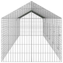 Kanin Bur Sølv 600 x 78 x 78 cm Galvaniseret stål