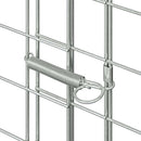 Kanin Bur Sølv 100 x 100 x 210 cm Galvaniseret stål