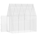 Kanin Bur Sølv 200 x 100 x 210 cm Galvaniseret stål