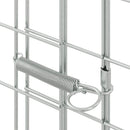 Kanin Bur Sølv 300 x 100 x 210 cm Galvaniseret stål