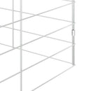 Kanin Bur Sølv 300 x 100 x 210 cm Galvaniseret stål