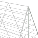 Kanin Bur Sølv 300 x 100 x 210 cm Galvaniseret stål