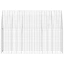 Kanin Bur Sølv 300 x 100 x 210 cm Galvaniseret stål