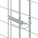 Kanin Bur Sølv 400 x 100 x 210 cm Galvaniseret stål