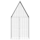 Kanin Bur Sølv 100 x 100 x 210 cm Galvaniseret stål