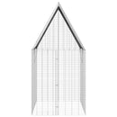 Kanin Bur Sølv 200 x 100 x 210 cm Galvaniseret stål