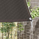 Kanin Bur Sølv 300 x 100 x 210 cm Galvaniseret stål