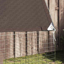 Kanin Bur Sølv 400 x 100 x 210 cm Galvaniseret stål