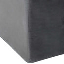 Benpude 68 x 41 x 24 cm PU Skum Grå