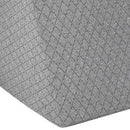 Benpude 60 x 50 x 30 cm Blød Memory Skum Grå