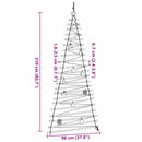 Juletræ Naturfarvet 210 cm Massiv Asketræ