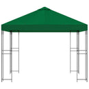 Pavillon 3 x 3 m Grøn Polyester og Stål 190 gsm