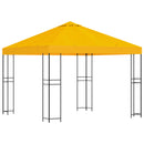 Pavillon 3 x 3 m Gul Polyester og Stål 190 gsm