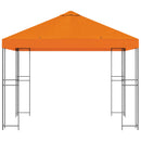 Pavillon 3 x 3 m Orange Polyester og Stål 190 gsm