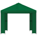 Pavillon 3 x 3 m Grøn Polyester og Stål 190 gsm