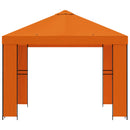 Pavillon 3 x 3 m Orange Polyester og Stål 190 gsm