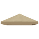 Gazebo Klap Cover 6 x 3 m Beige Polyester 190