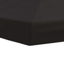 Gazebo Klap Cover 6 x 3 m Antracit Polyester 190