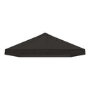 Gazebo Klap Cover 6 x 3 m Antracit Polyester 190