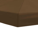 Gazebo Klap Cover 6 x 3 m Gråbrun Polyester 190