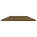 Gazebo Klap Cover 6 x 3 m Gråbrun Polyester 190