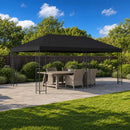 Gazebo Klap Cover 6 x 3 m Sort Polyester 190