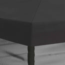 Gazebo Cover med sidevægge 6 x 3 m Antracit Polyester 190