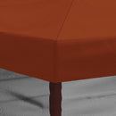 Gazebo Cover med sidevægge 6 x 3 m Terrakotta Polyester 190